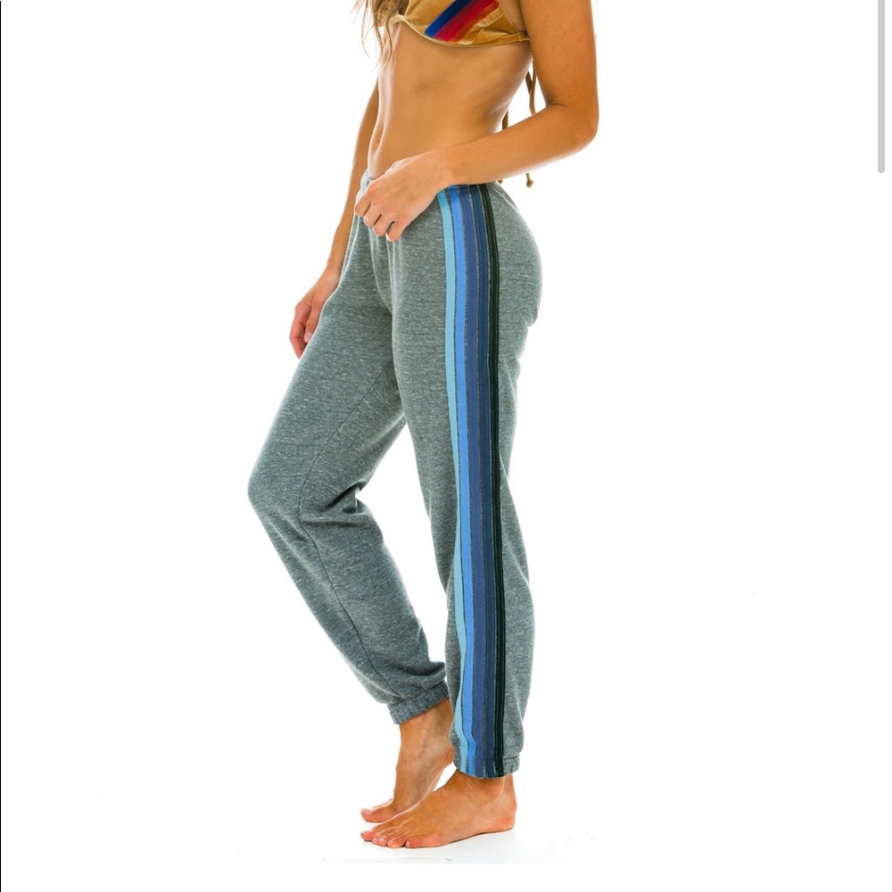 Aviator Nation Women’s 5 Stripe Sweatpants